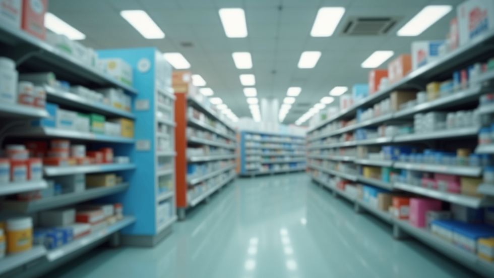 High angle view of a licensed online pharmacy