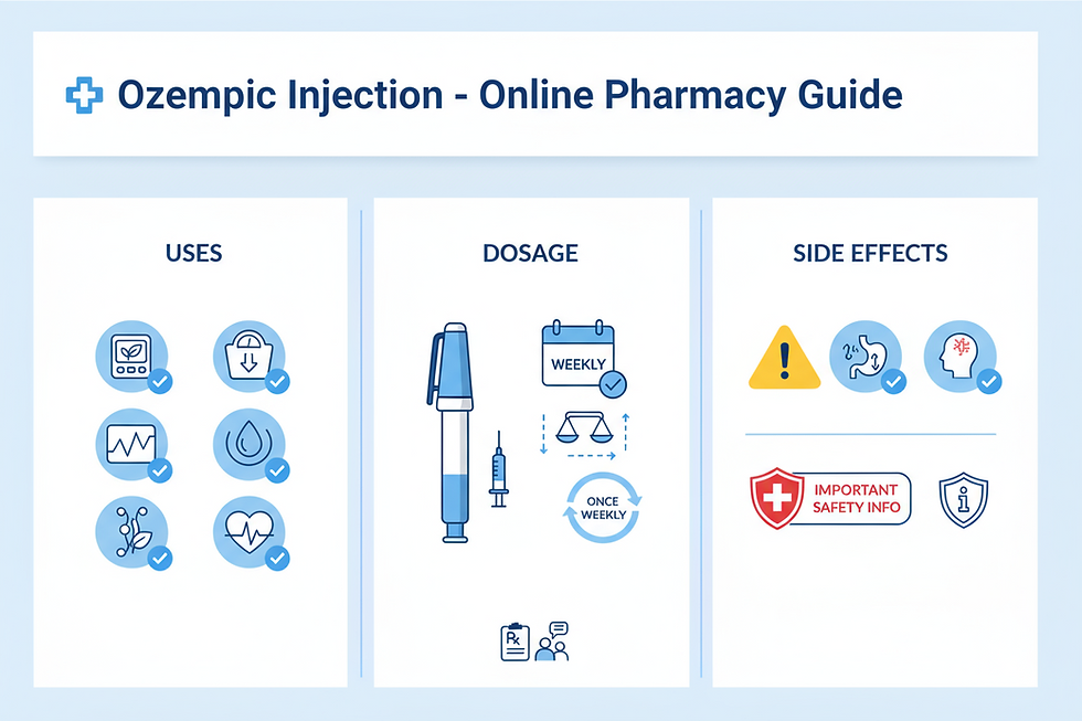 Ozempic injection uses, Ozempic dosage, Ozempic side effects, buy Ozempic online, semaglutide injection guide, Ozempic pharmacy USA, Ozempic Canada, Ozempic UK