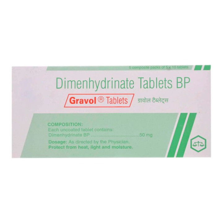 Gravol Tablets 50mg