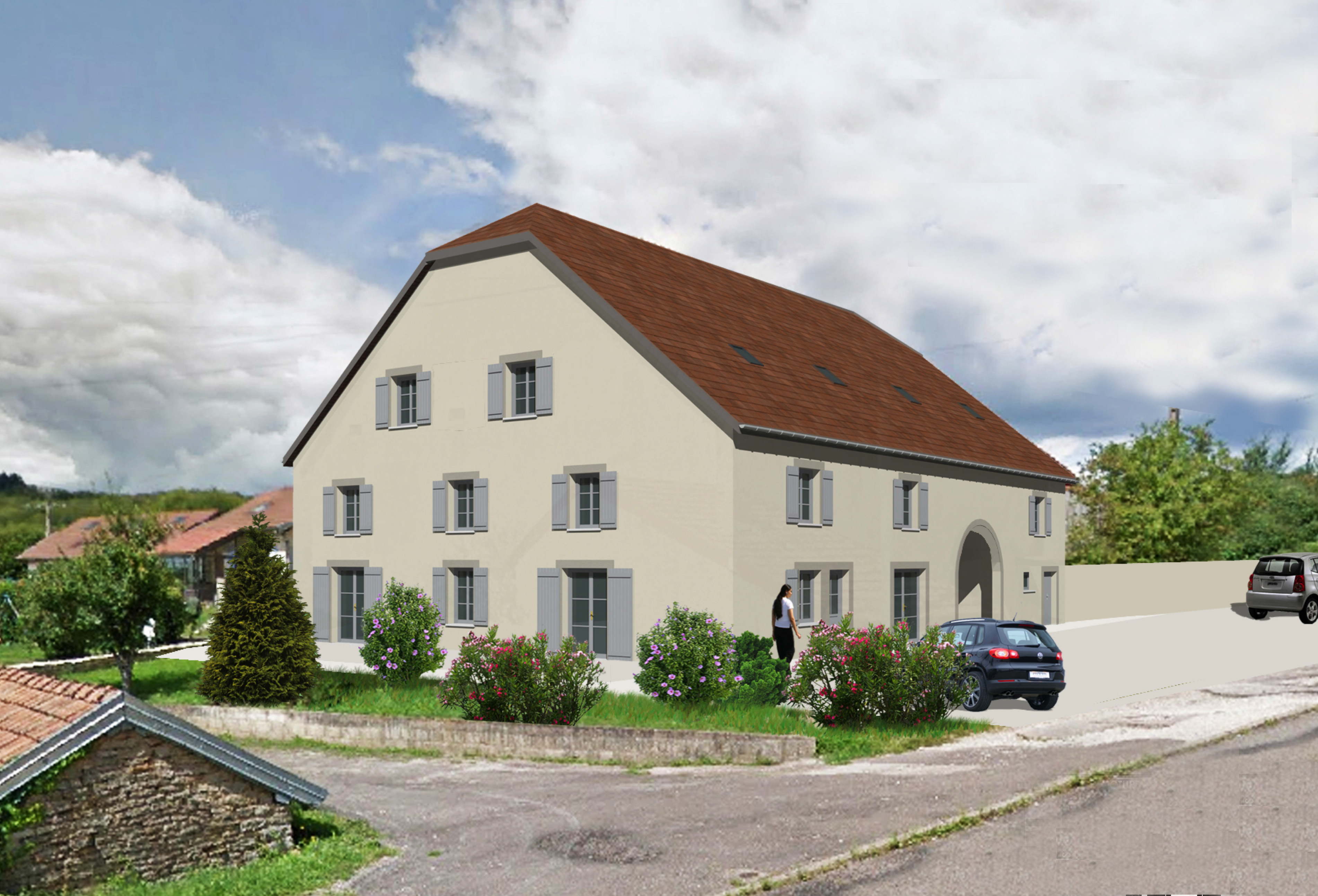 Rénovation d'une ancienne ferme