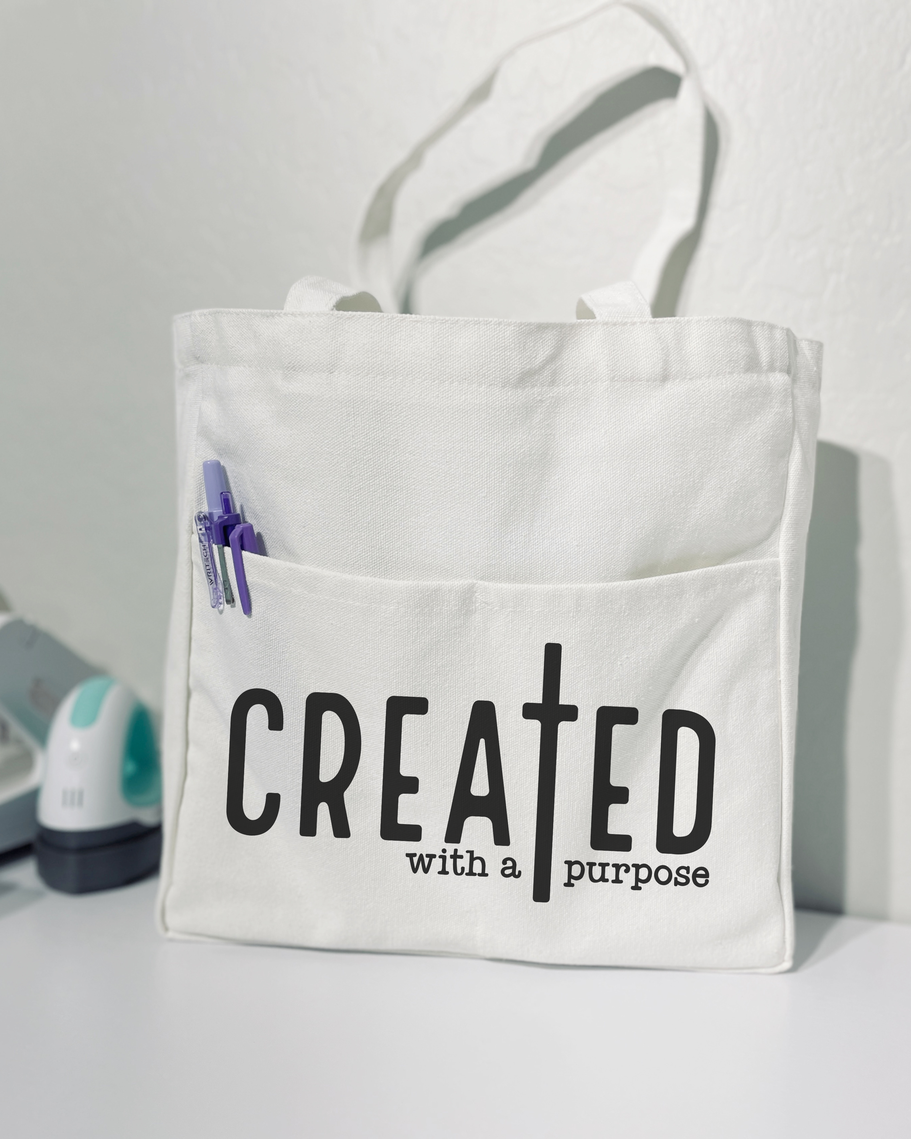 Created with a Purpose Tote Bag