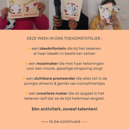 Toekomstatelier VBS De Zenne 