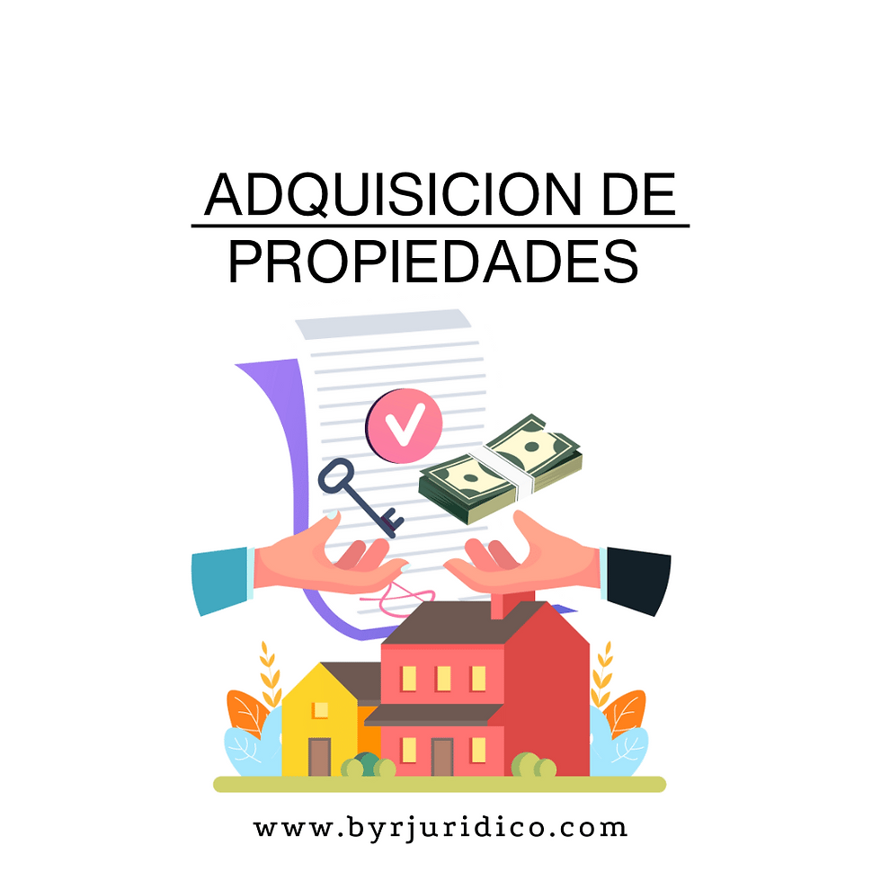 Contrato de compraventa de una propiedad