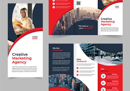 Tri-Fold Brochure Design - Creative, Custom, Professional Folding Brochure Services