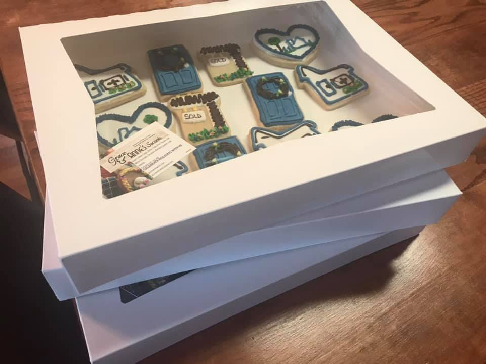 Thumbnail: SOLD! Real Estate Decorated Sugar Cookies - Dozen