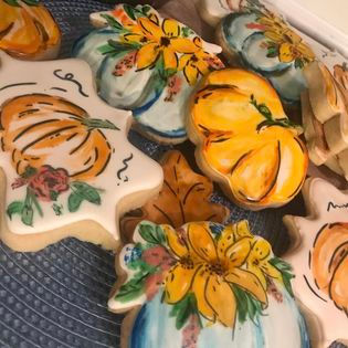 Thumbnail: Fall Themed Assorted Sugar Cookies