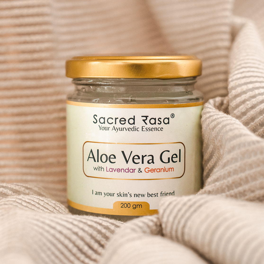 Aloe Vera Gel with Geranium & Lavender