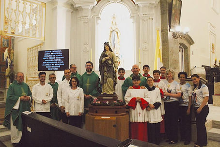 18/11 | 18h15 Novena a Santa Catarina - com Pe. Leandro Rech e Paróquia Senhor Bom Jesus de Nazaré, Palhoça