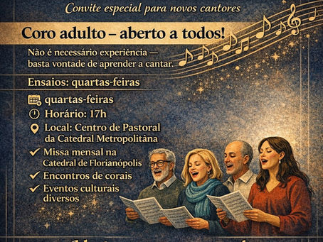 Participe da Associação Coral BESC