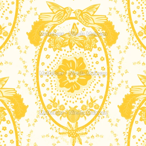 The Garden Collection – mønsterdesign av Nicola Mulryan, Multebær