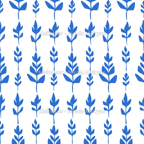 White Lotus Collection – mønsterdesign av Nicola Mulryan, Multebær