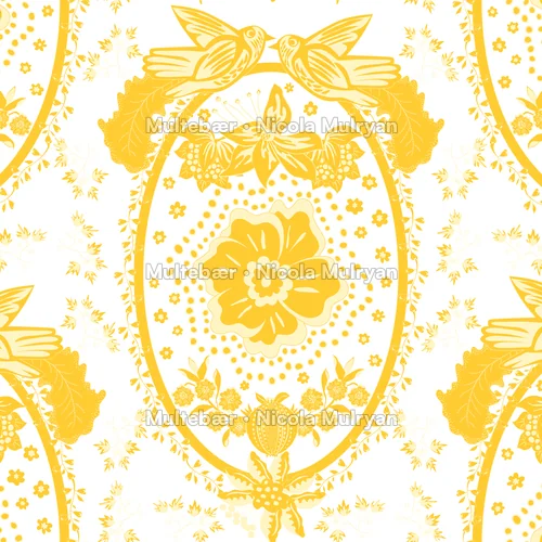 The Garden Collection – mønsterdesign av Nicola Mulryan, Multebær