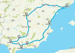 route map