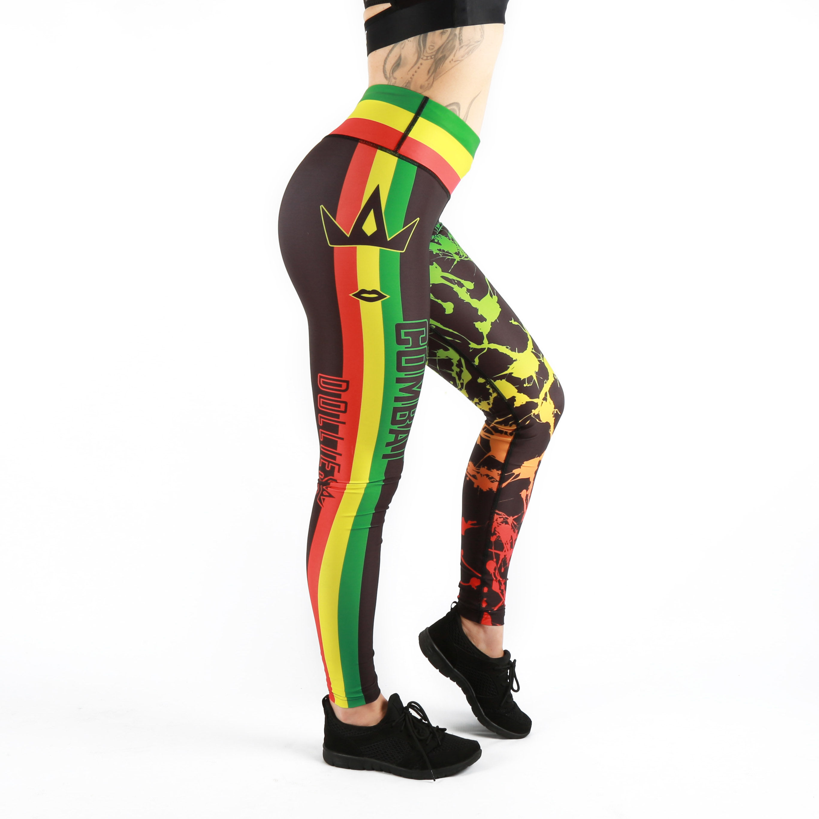 Reggae Bold Fitness Leggings