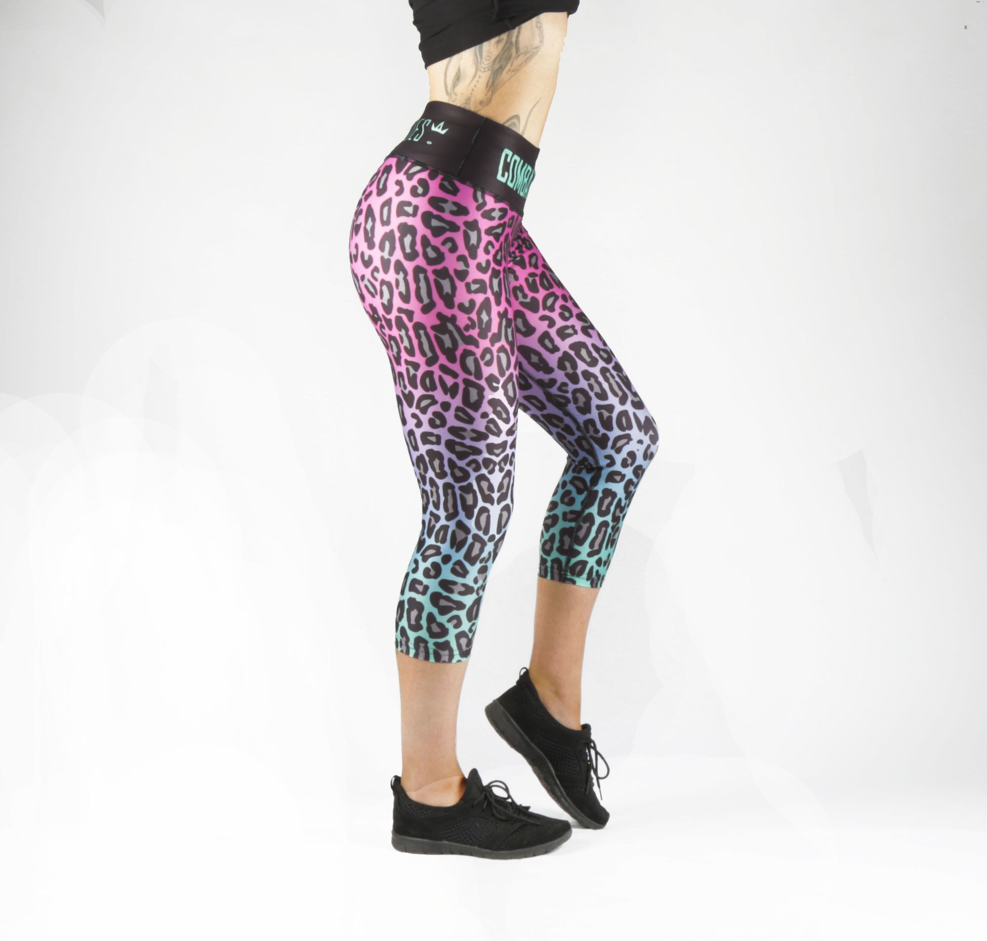 Complete Fuchsia Fall Capri Fitness Leggings