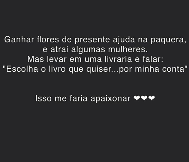Eu quero os dois! Flores e livros!