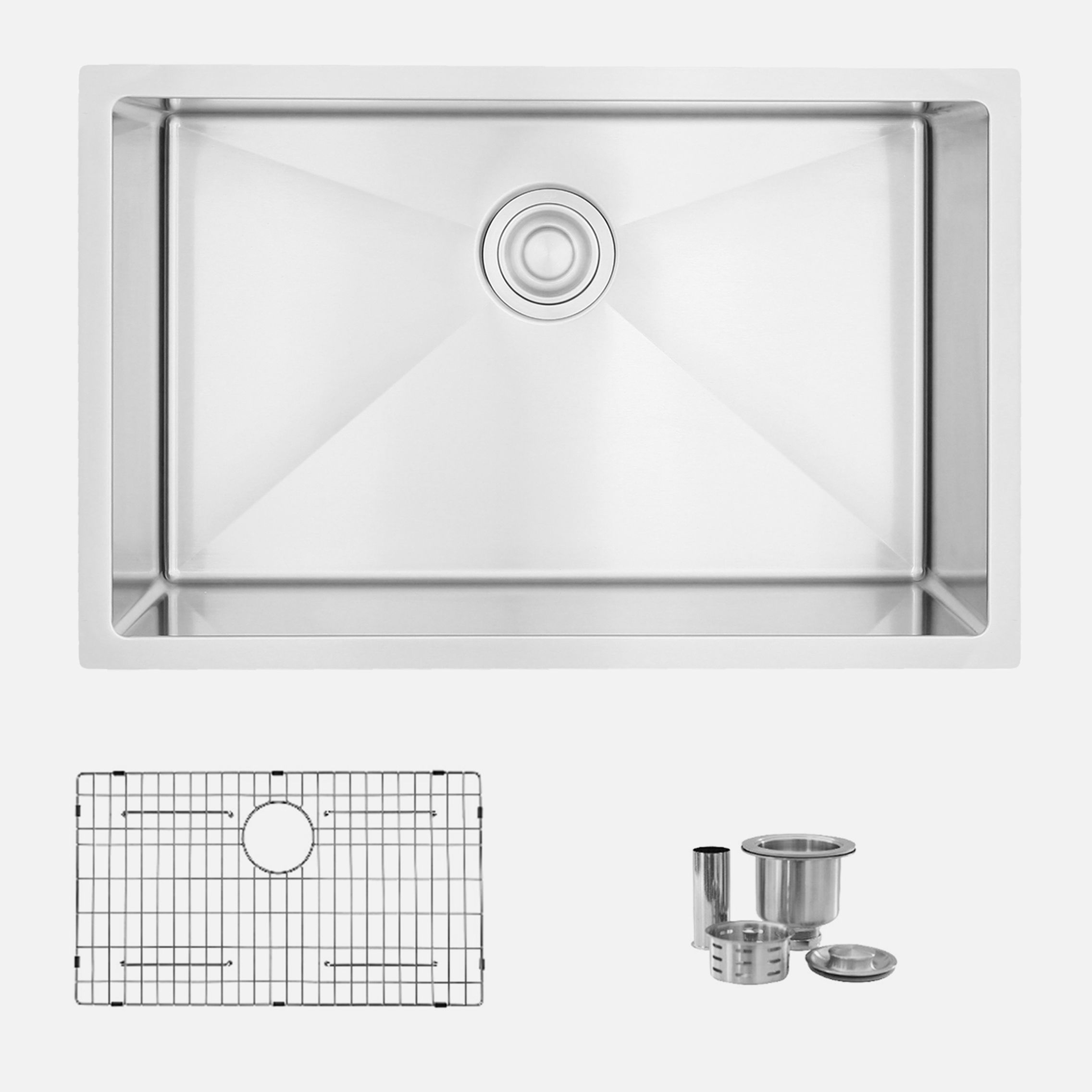 STYLISH 28'' EMERALD S-306TG Single Bowl Kitchen Sink