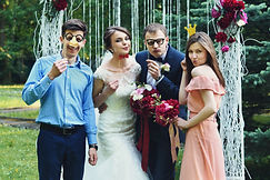 Hochzeit Outdoor mit der Fotobox