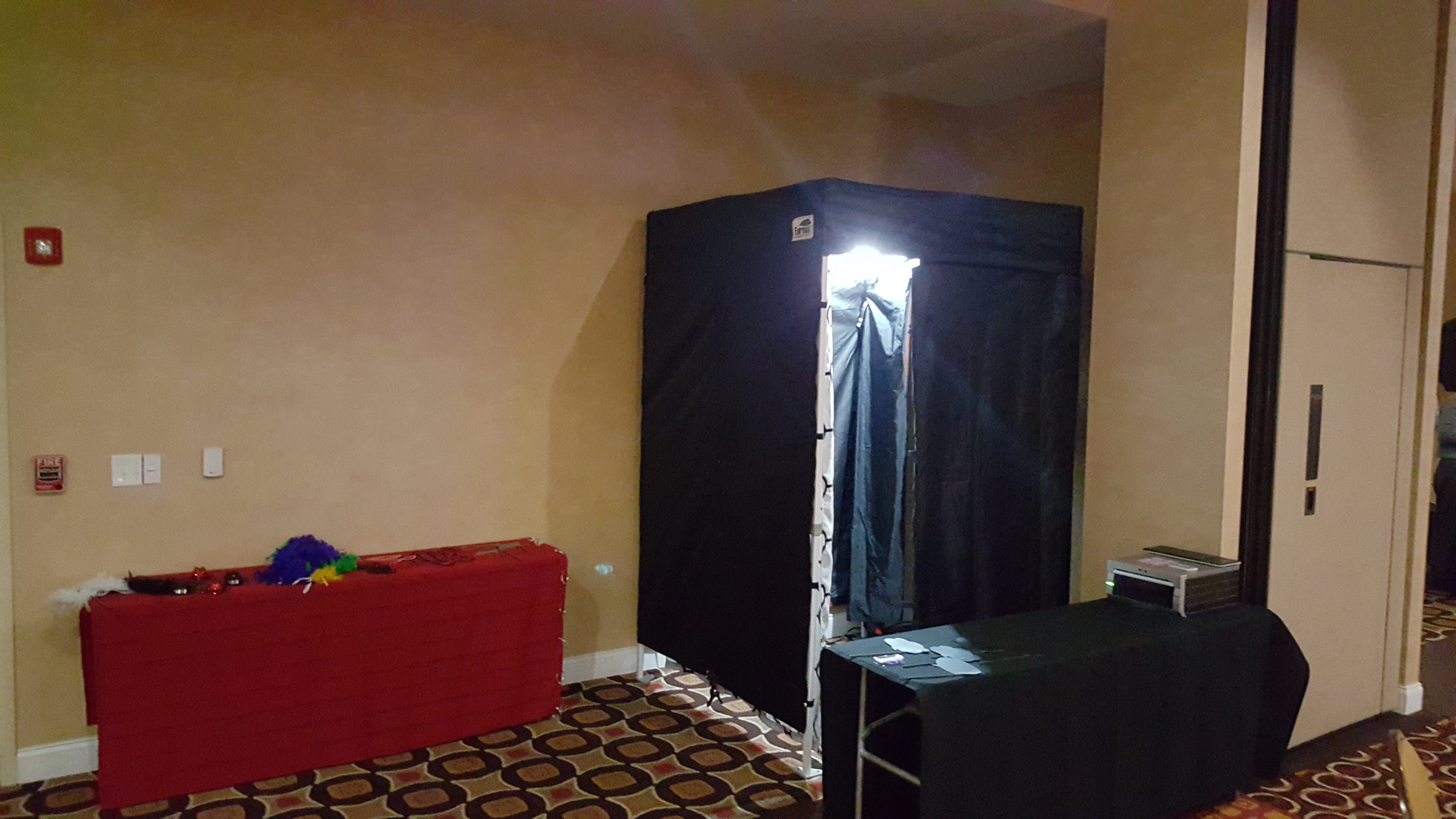 Enclosed Photo Booth