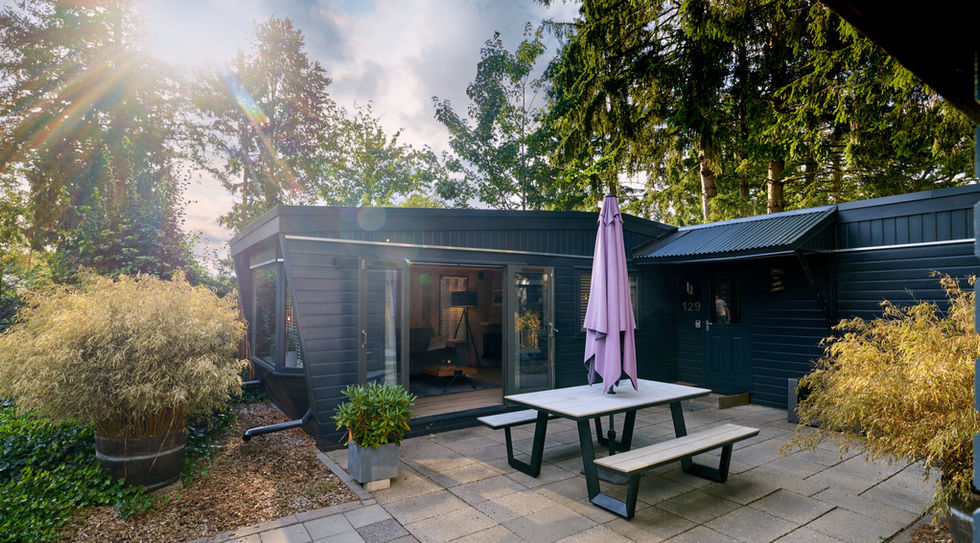 Veldhuisje bij het bos, een cozy cabin op de Veluwe, tussen de bossen van Putten en Garderen, in de buurt van Harderwijk, Amersfoort en Amsterdam.
