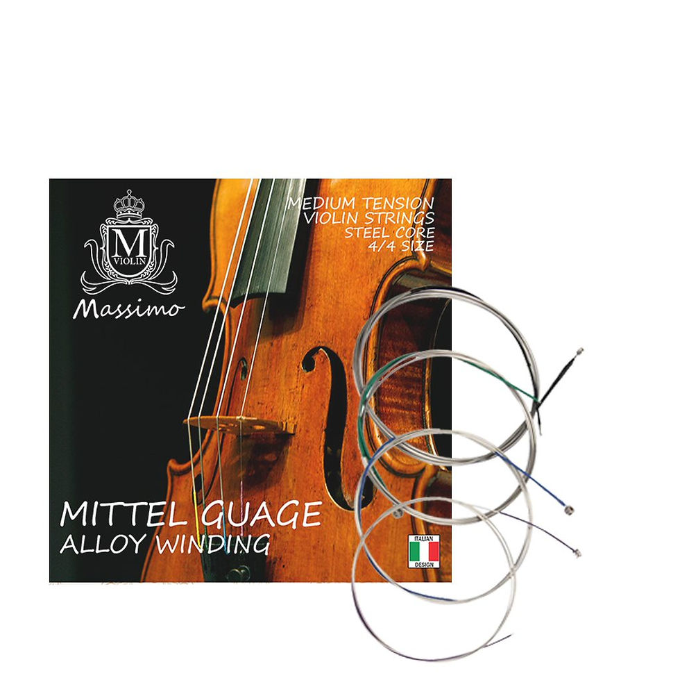 MASSIMO full size steel core violin strings | The Little Factory