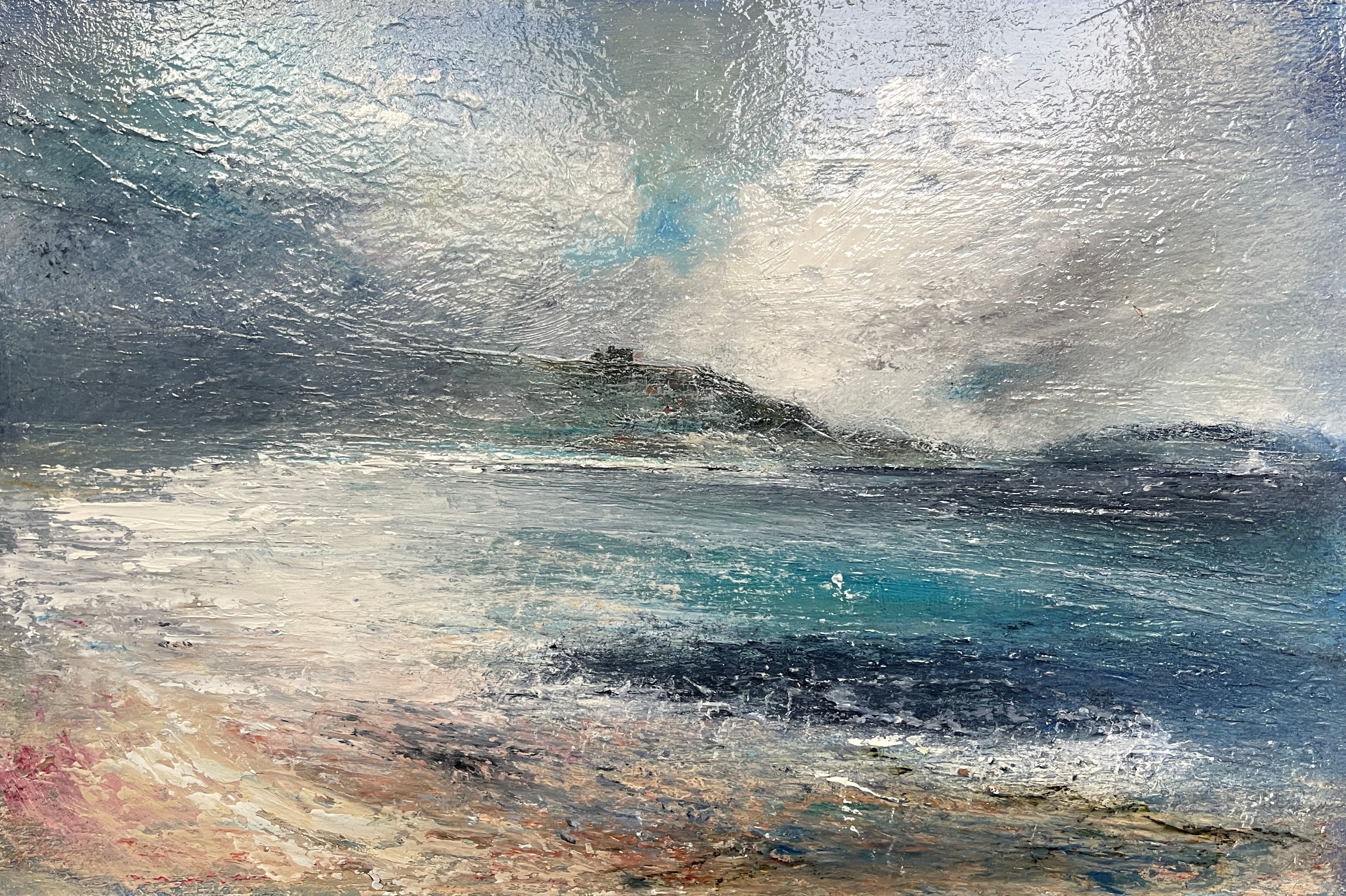 Cornish Mizzle over Pendennis Castle - Fine Art Print