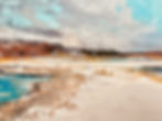 Thumbnail: Balmy Days, St Agnes. Original Acrylic on Canvas. 40 x 50 cm