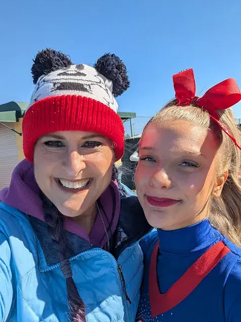 Shari & Addie selfie