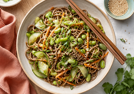 Warm Miso Edamame Salad