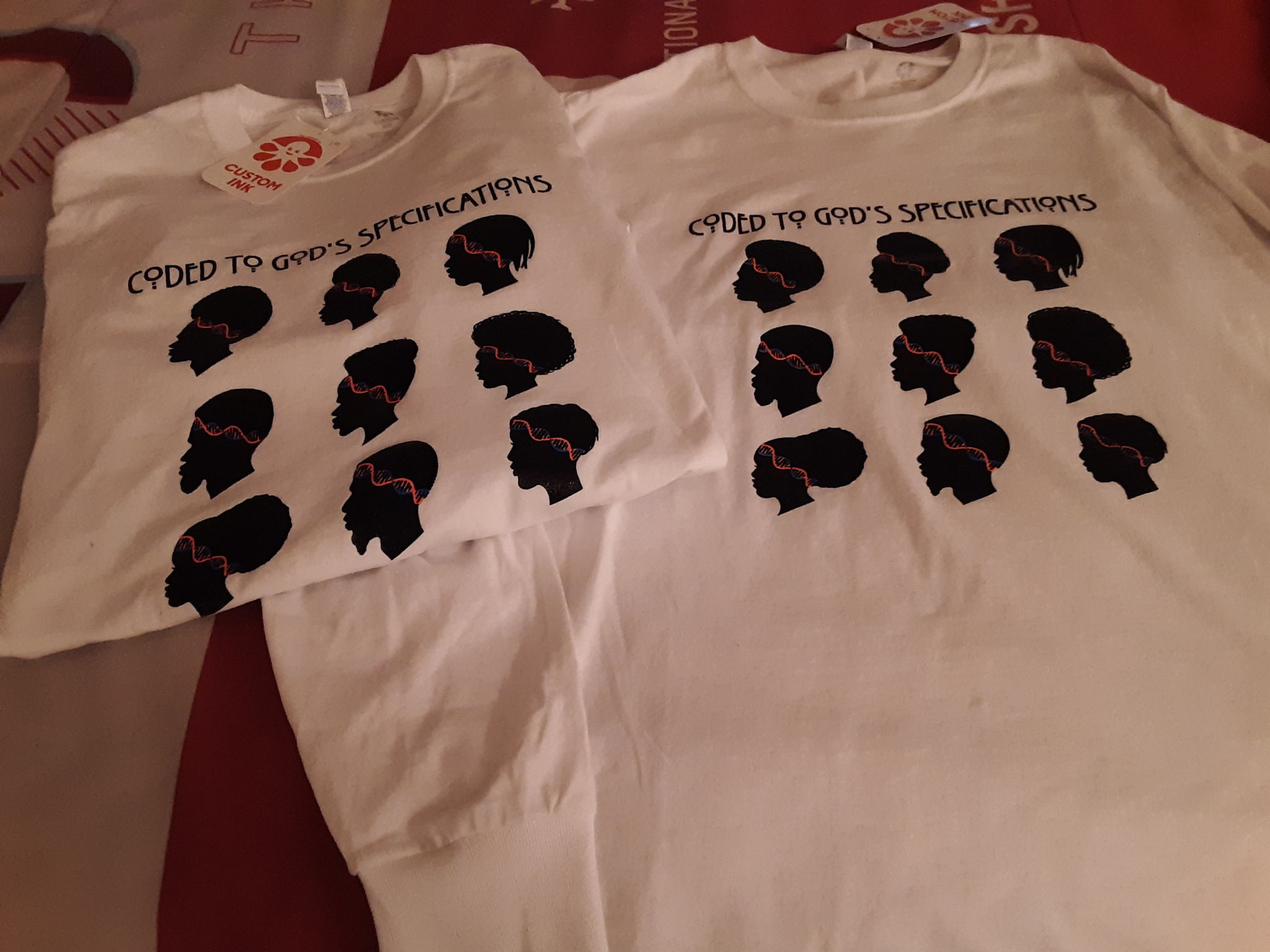 Coded to God's Specifications Long Sleeve T-Shirt