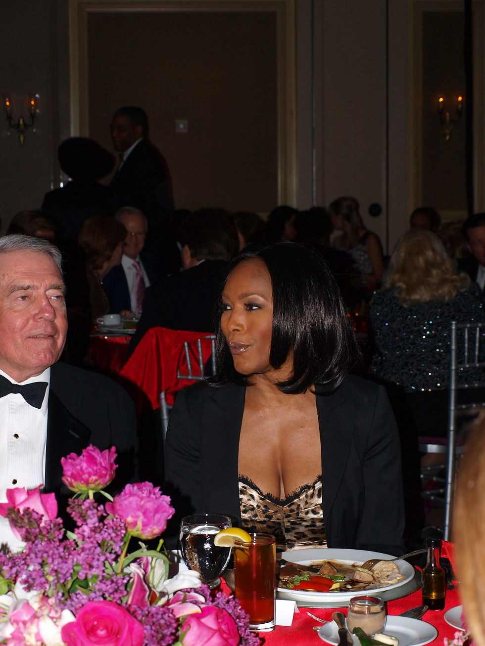 Dan Rather & Angela Bassett