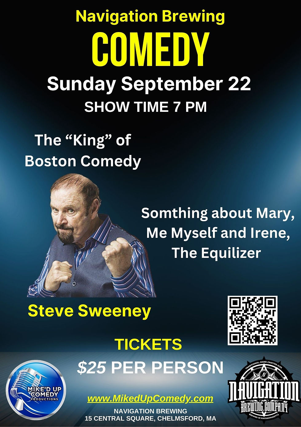 Steve Sweeney at Navigation Brewing