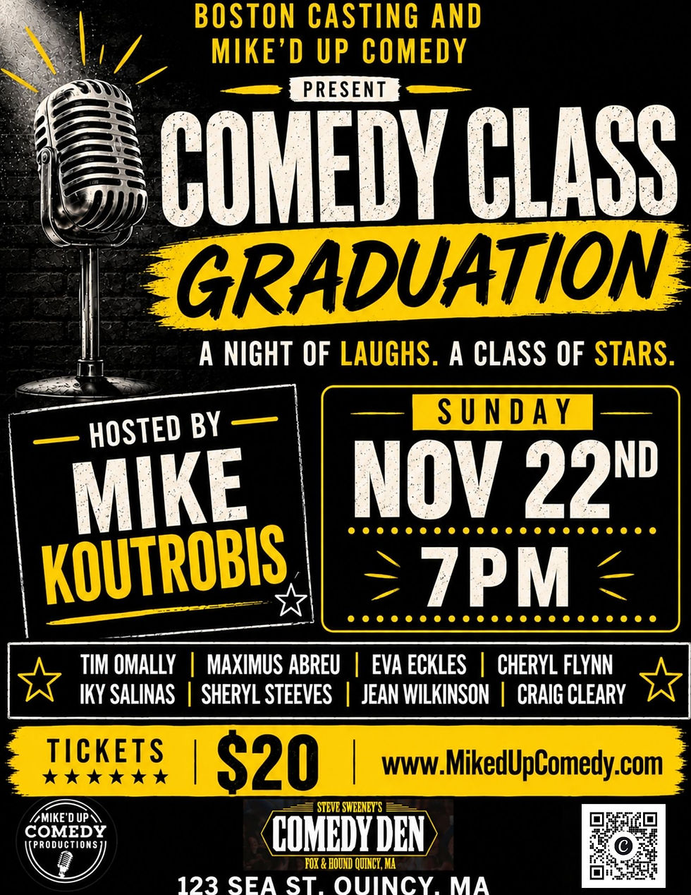 Comedy Class Graduation