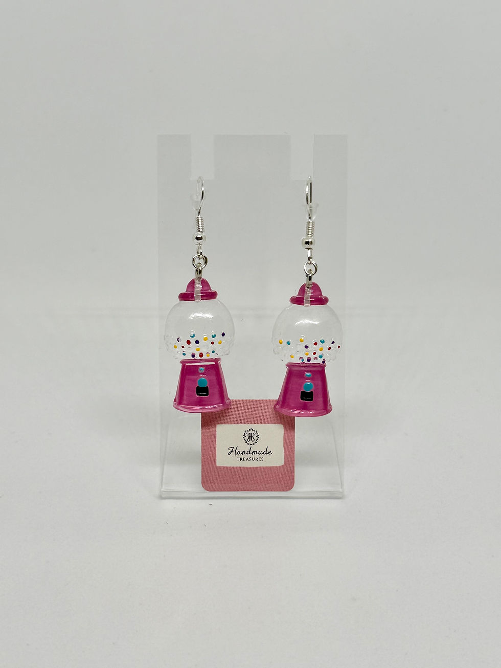 Thumbnail: Machine Earrings, Candy Dispenser Dangle Earrings, Cute Kawaii Jewellery, Retro 