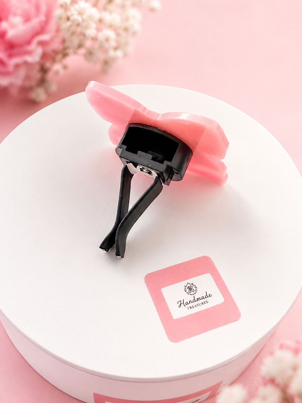 Thumbnail: Luxury Inspired Pink Bow Car Air Vent Freshener