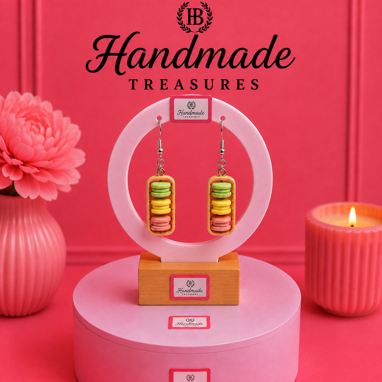 Mini Macaron Stack Earrings