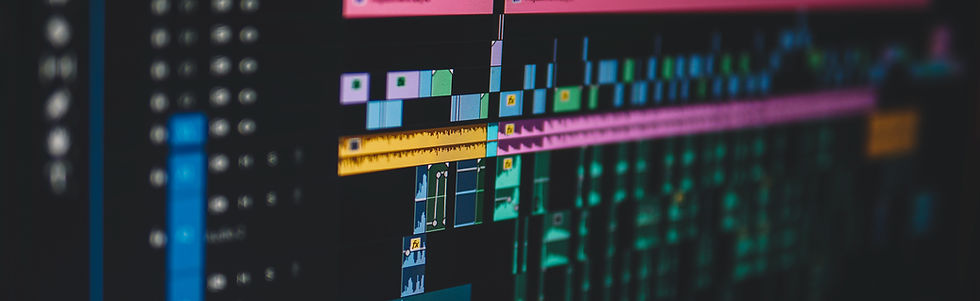 Video editing timeline