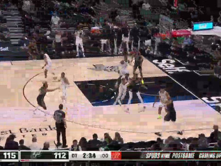 Wemby Leads The Spurs With 33 PTS, 15 REBS, And 7 ASTS!