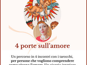 4 porte sull'amore, percorso con i tarocchi