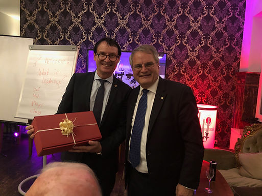 Dr. Trummer gives leadership talk at Lions Club International, November 15th, 2018