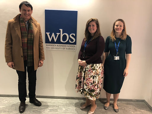 Dr. Trummer visits Warwick Business School in March 2019