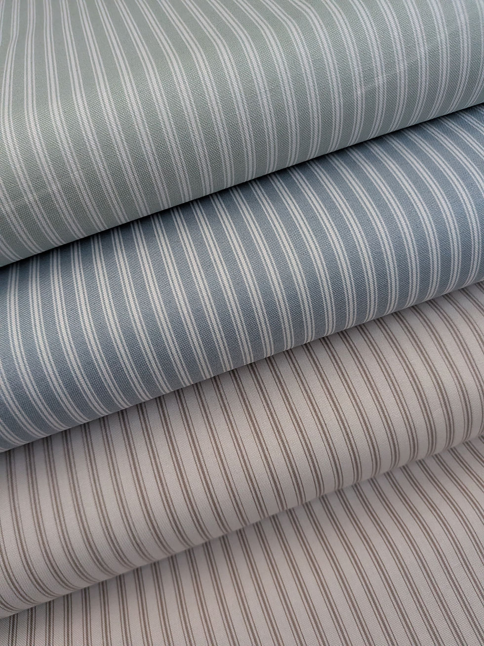 Thumbnail: Nest Ticking Stripe 100% Cotton Fabric
