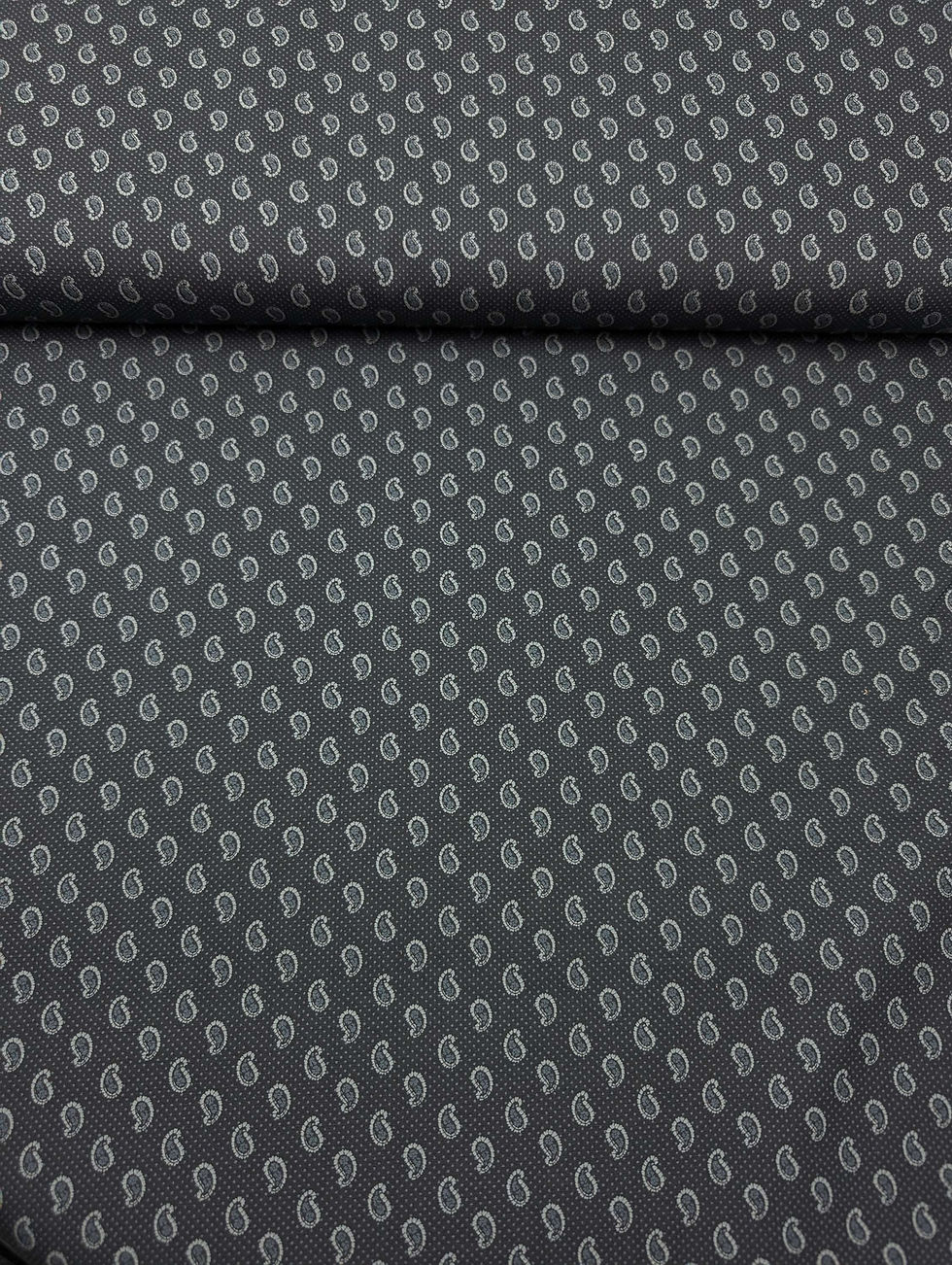 Thumbnail: Paisley on Black by Sevenberry 100% Cotton