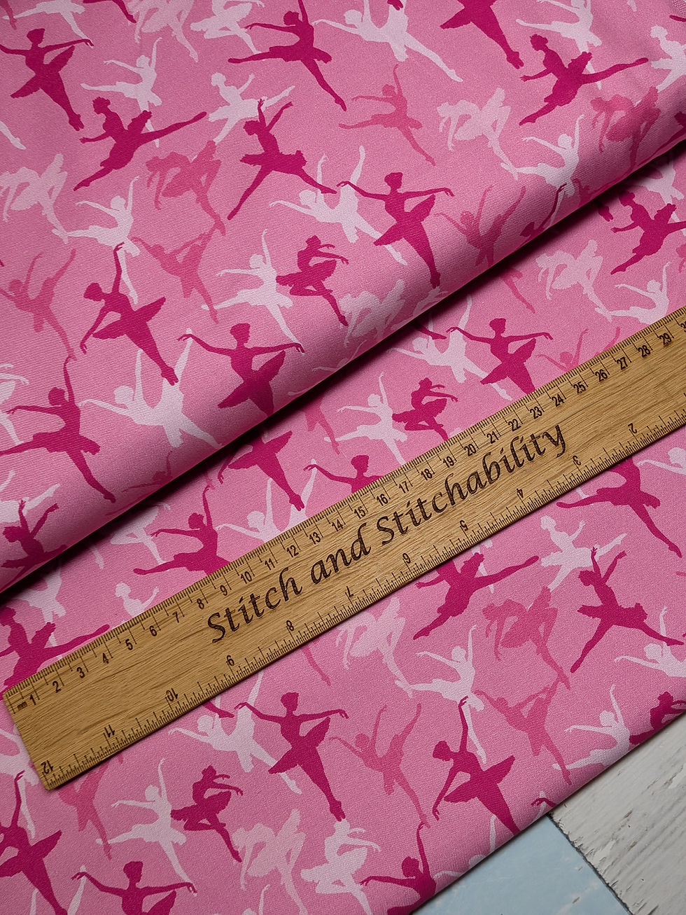 Thumbnail: At The Ballet 100% Cotton Fabric
