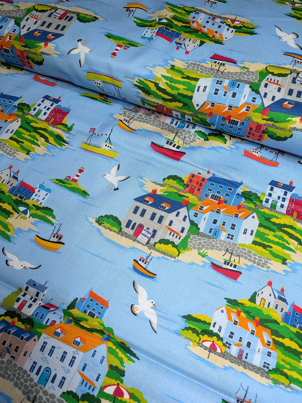 Thumbnail: By The Seashore 100% Cotton Fabric