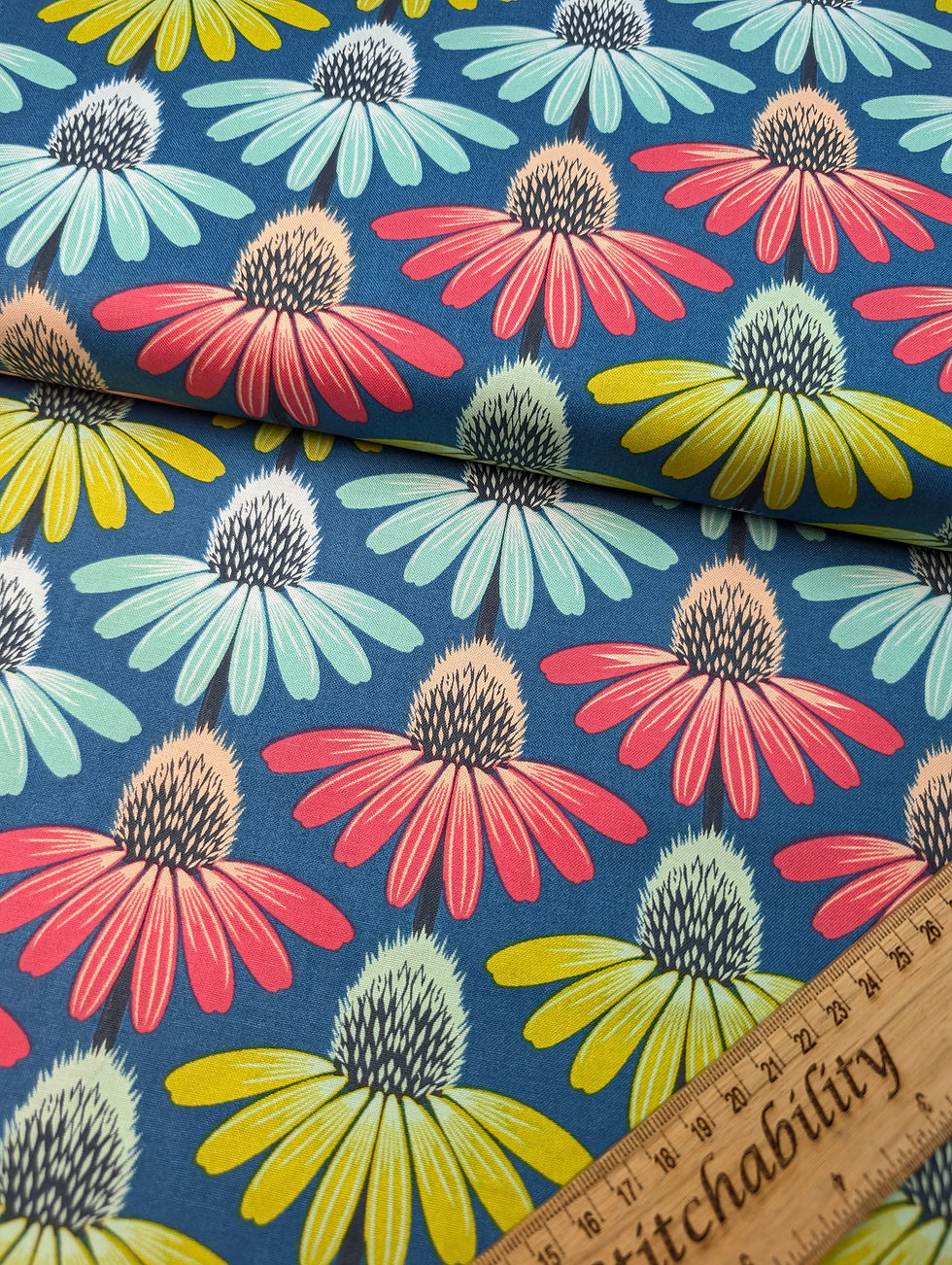 Thumbnail: Perennial Borders 100% Cotton Fabric 