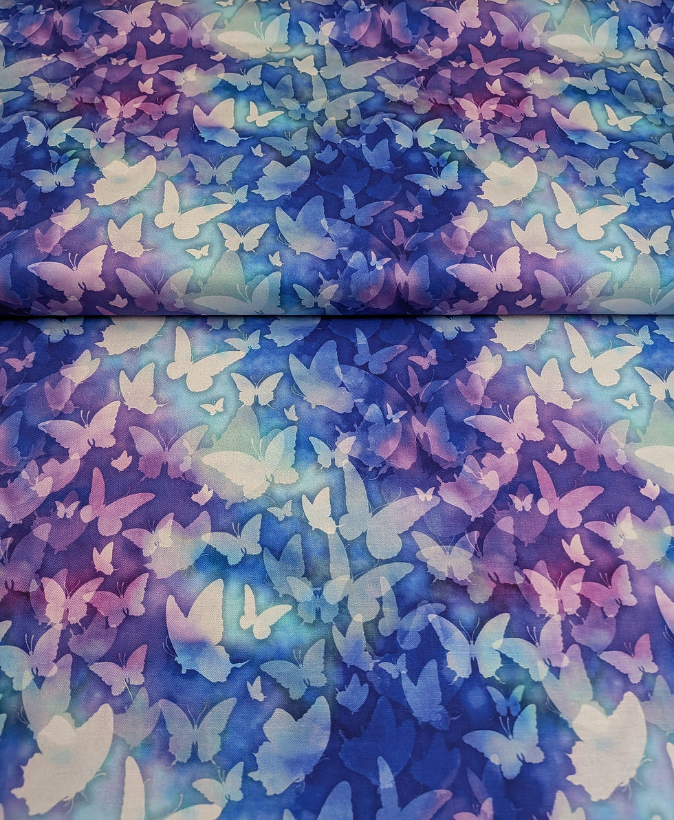 Thumbnail: Butterfly Dreams 100% Cotton Fabric