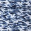 Thumbnail: Blue Camouflage 100% Cotton Needlecord