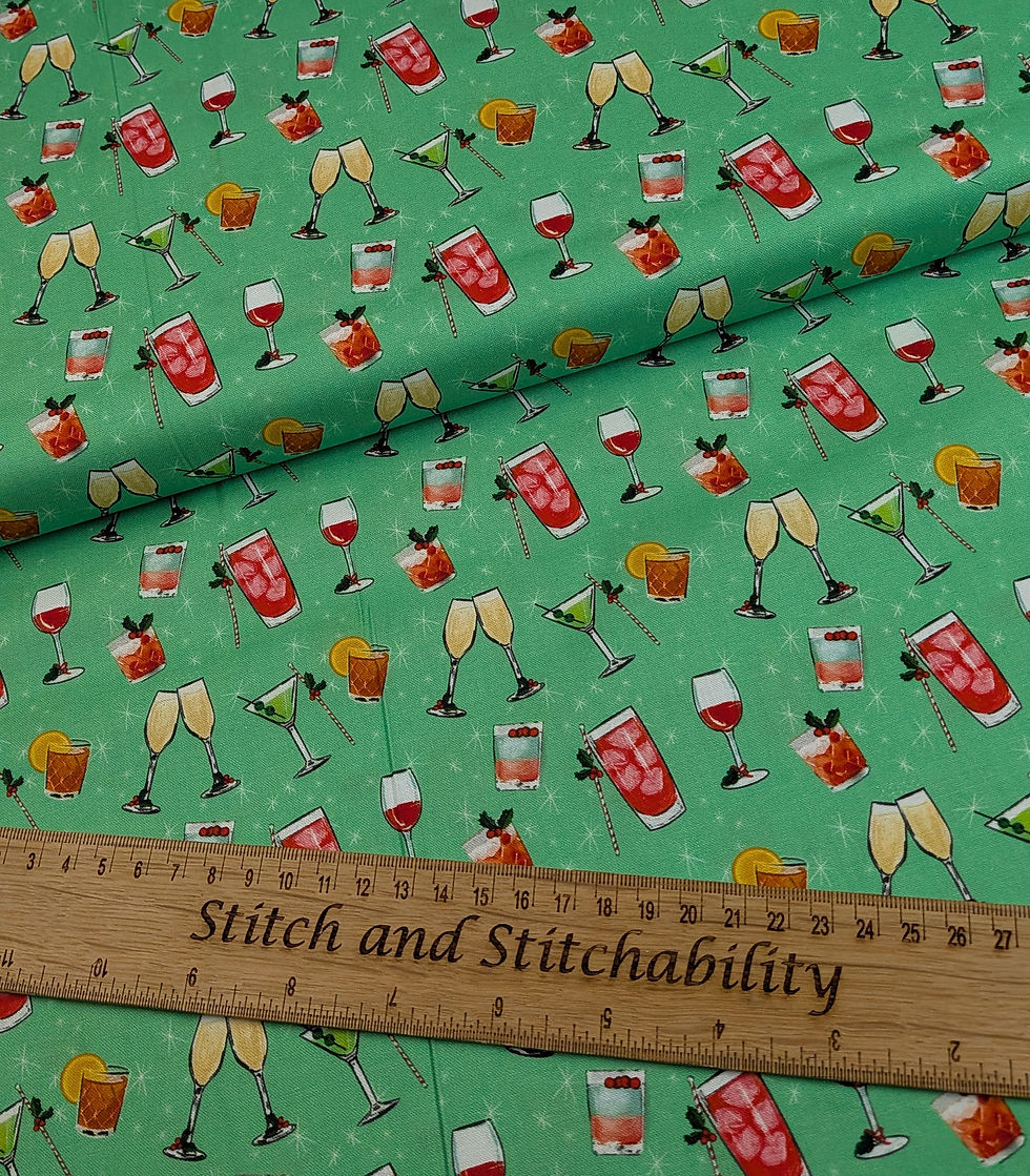 Thumbnail: Happy Hour 100% Cotton Fabric