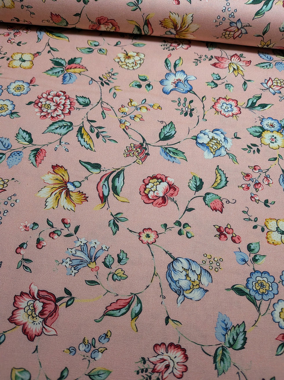 Thumbnail: Dutch Heritage DHER2044 Rose Pink 100% Cotton Fabric